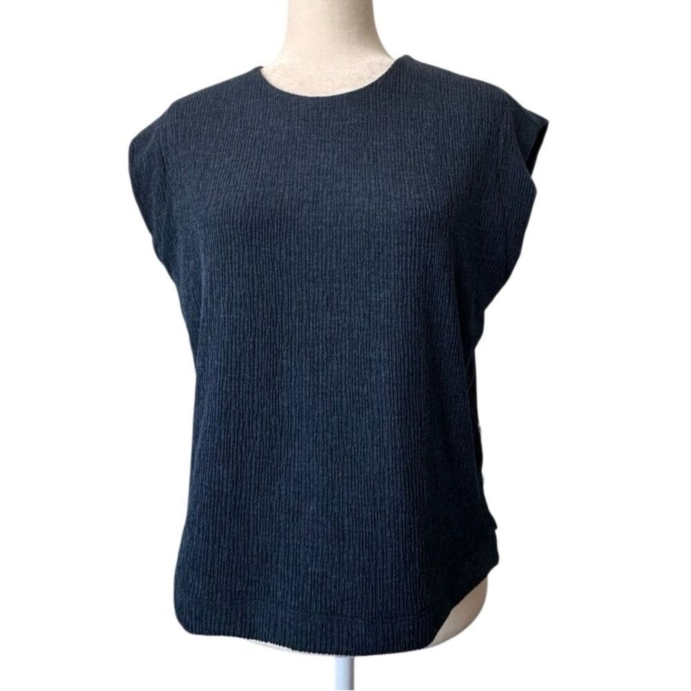 Banana Republic Women’s Dark Blue Top Cap Sleeves Lined M